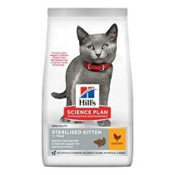 Hill's Fel. Suché SP Kitten Sterile. Kuracie mäso pre mačky 1,5kg