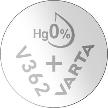 Varta SILVER Coin V362/SR58 Bli 1 gombíková batéria  362 oxid striebra 21 mAh 1.55 V 1 ks