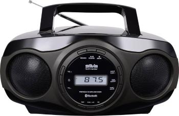 Silva Schneider MPC 17.7 BT CD-rádio FM CD, AUX, Bluetooth, USB   čierna, sivá