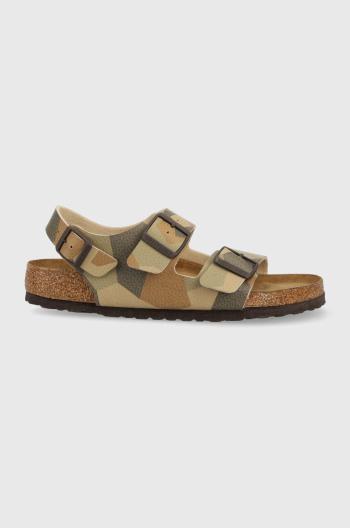 Sandále Birkenstock Milano Sfb pánske, béžová farba, 1024970