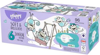 BELLA Baby Plienky Happy Junior Extra Box 2 x 48 ks