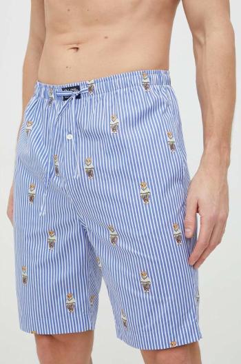 Bavlnené pyžamové šortky Polo Ralph Lauren vzorovaná