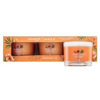 Yankee Candle Tropical Breeze votívna sviečka 3 x 37 g