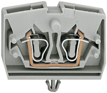 WAGO 264-311 samostatná svorka 6 mm pružinová svorka Osadenie: L sivá 1 ks
