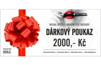 Dárkový poukaz na 2000,- Kč