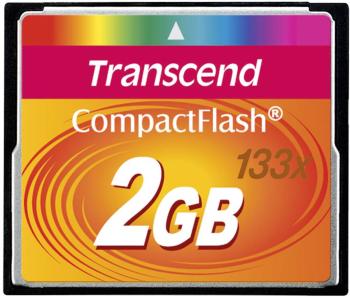 Transcend Standard 133x CF pamäťová karta 2 GB