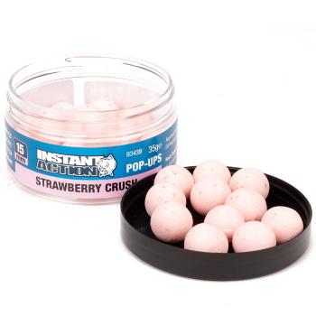 Nash plávajúce boilies instant action strawberry crush - 60 g 20 mm