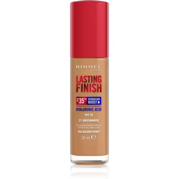 Rimmel Lasting Finish 35H Hydration Boost hydratačný make-up SPF 20 odtieň 350 Golden Honey 30 ml