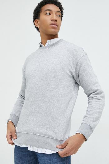 Mikina Jack & Jones pánsky, šedá farba,