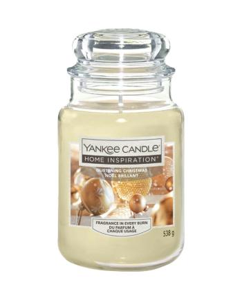 Yankee Candle Vonná sviečka Home Inspiration veľká Glistening Christmas 538 g