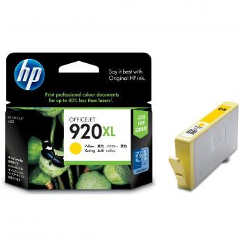 HP CD974AE - originálna cartridge HP 920-XL, žltá, 6ml