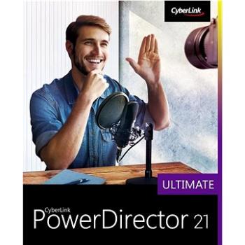 CyberLink PowerDirector 21 Ultimate (elektronická licencia) (Cybepowdirultim21)