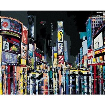 Maľovanie podľa čísel – Pohľad na nočný New York (HRAbz33246nad)