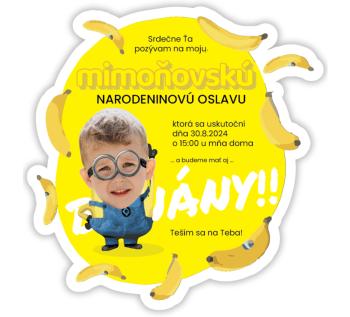 Personal Personalizované pozvánky 6 ks - Mimoni