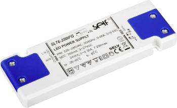Self Electronics SLT6-350IFG LED driver  konštantný prúd 7.35 W 350 mA 3.0 - 21.0 V/DC schválenie nábytku, bez možnosti