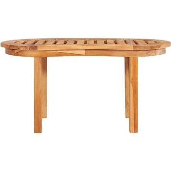 SHUMEE Konferenčný stolík 90 × 50 × 45 cm masívne tíkové drevo, 48027