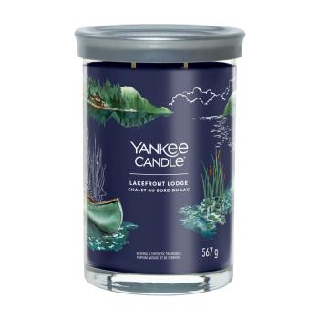 Yankee Candle Aromatická sviečka Signature tumbler veľký Lakefront Lodge 567 g