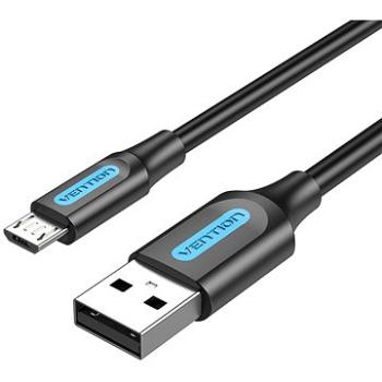 Vention USB 2.0 -> micro USB Charge & Data Cable 3 m Black (COLBI)