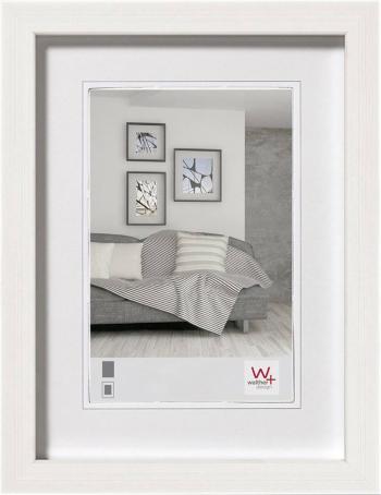 walther+ design JK-040-W vymeniteľný fotorámček Formát papiera: 20 x 15 cm  biela