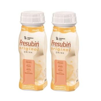 Fresubin Original drink EasyBottle príchuť broskyňová 4 x 200 ml