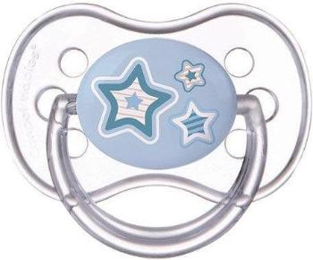 CANPOL BABIES Cumlík silikónový anatomický 0-6m Newborn Baby - modrá