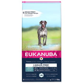 EUKANUBA Adult Large & Giant Breed Grain Free Ocean Fish 12 kg