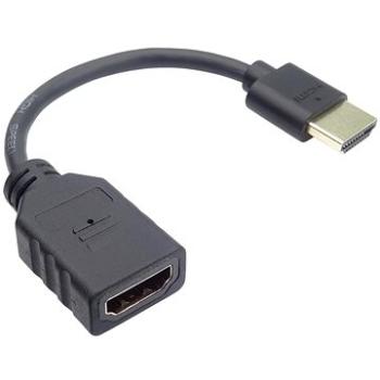 PremiumCord Flexi Adaptér HDMI Male – Female na ohybné zapojenie kábla do TV (kphdma-25)