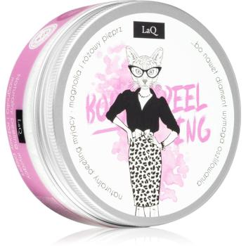 LaQ Kitten Magnolia zjemňujúci cukrový peeling 200 ml