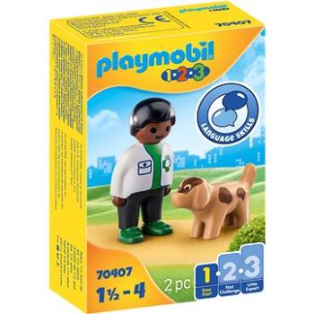 Playmobil 70407 Zverolekár so psom (4008789704078)