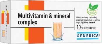 Generica Multivitamin & mineral complex, 10 šumivých tabliet