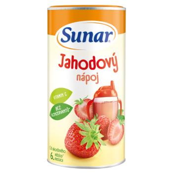 SUNAR Instantný jahodový nápoj 6m+ 200 g