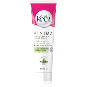 Veet Minima Dry Skin hydratačný depilačný krém pre suchú pokožku 100 ml