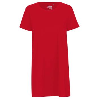 Neutral Dámske dlhé tričko z organickej Fairtrade bavlny - Červená | XS