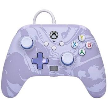 PowerA Enhanced Wired Controller for Xbox Series X|S – Lavender Swirl (XBGP0001-01)