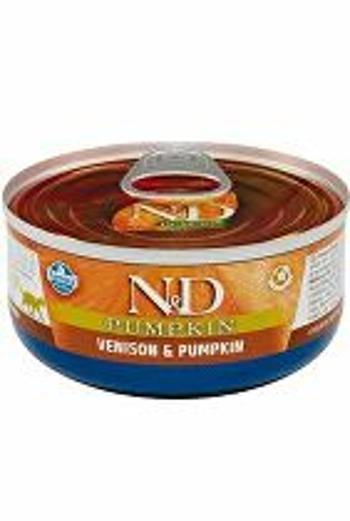 N&D CAT PUMPKIN Adult Zverina a tekvica 70g 1 + 1 zadarmo