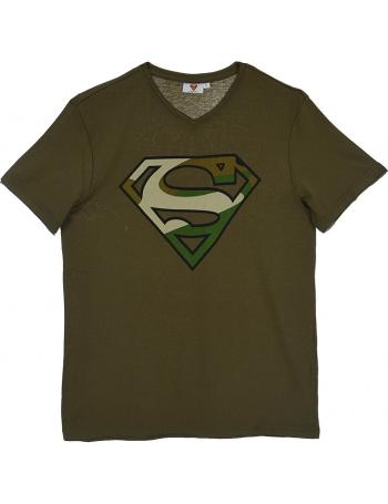 Superman - zelené chlapčenské tričko vel. M
