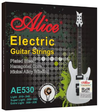Alice AE530-L Electric Guitar Strings, Light
