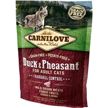 Carnilove duck & pheasant for adult cats – hairball control 400 g (8595602512355)