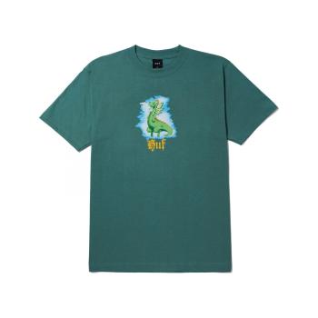 Huf  T-shirt fairy tale ss  Tričká a polokošele Zelená