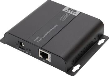 Digitus DS-55125 1 port HDMI prijímač extender cez sieťový kábel, kovový ukazovateľ, pripravené pre Ultra HD, s diaľkový