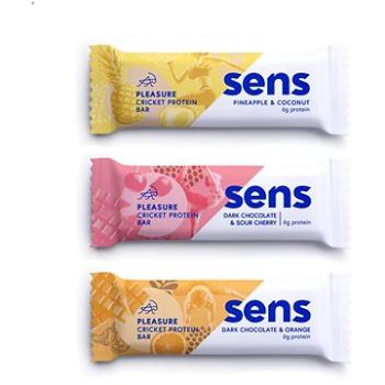 SENS Pleasure Protein tyčinka s cvrčou múkou, 40 g (SPTsens0011nad)