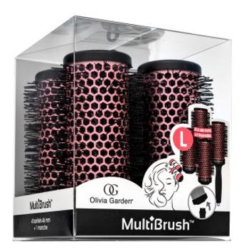 Olivia Garden MultiBrush Set 4 x 46 mm kefa na vlasy