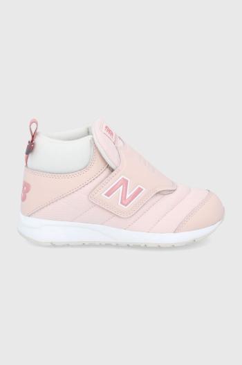 Detské topánky New Balance priehľadná farba