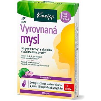 Kneipp Vyrovnaná myseľ SafranGinkgo  20 ks (4008233166292)