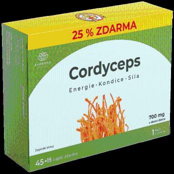 Aporosa Cordyceps 350 mg 60 kapsúl