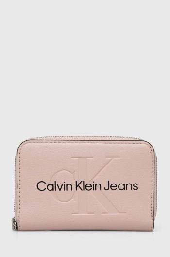 Peňaženka Calvin Klein Jeans dámska,biela farba,K60K607229