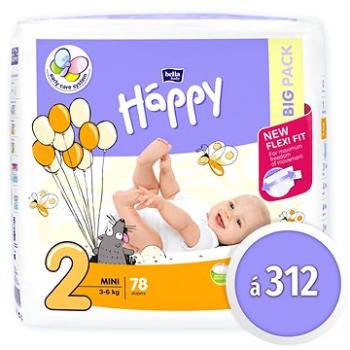 BELLA Baby Happy Mini veľkosť 2 (312 ks)