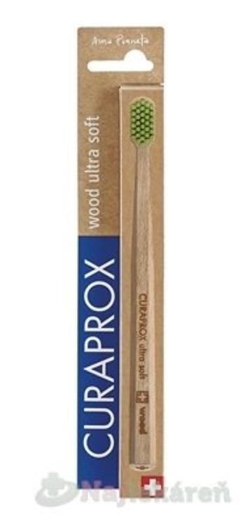 CURAPROX CS Wood ultrasoft drevená zubná kefka 1 ks