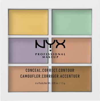 NYX Professional Makeup 3C Palette Korektor Color 15 g