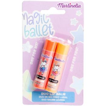 Martinelia Magic Ballet Lip Balm Duo balzam na pery (pre deti)